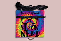 Black Nerd Cross Body Bag + FREE Bookmark