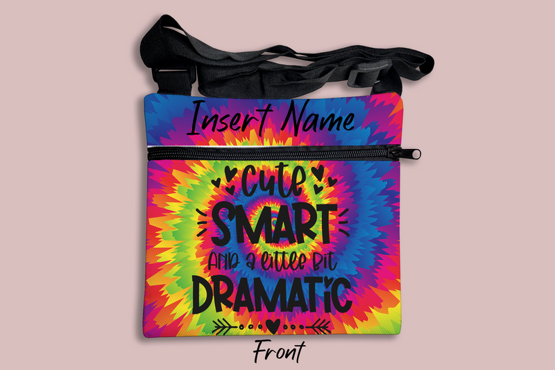 Smart & Dramatic Cross Body Bag + FREE Bookmark