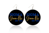 Sigma Est. 1922 Wooden Earrings