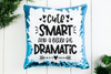 Cute Smart Dramatic Sequin Pillow