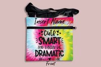 Smart & Dramatic Cross Body Bag + FREE Bookmark