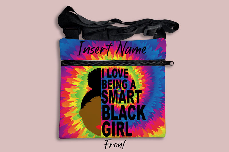 Smart Black Girl Cross Body Bag + FREE Bookmark