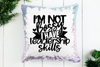 I'm Not Bossy, Leadership Skills Sequin Pillow