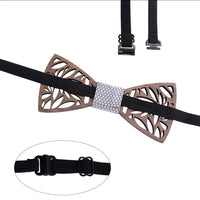 Noble Gentlemen Wooden Bow Tie