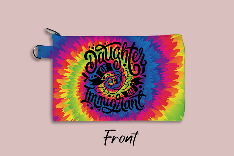 Daughter of an Immigrant Personalized Cosmetic Bag