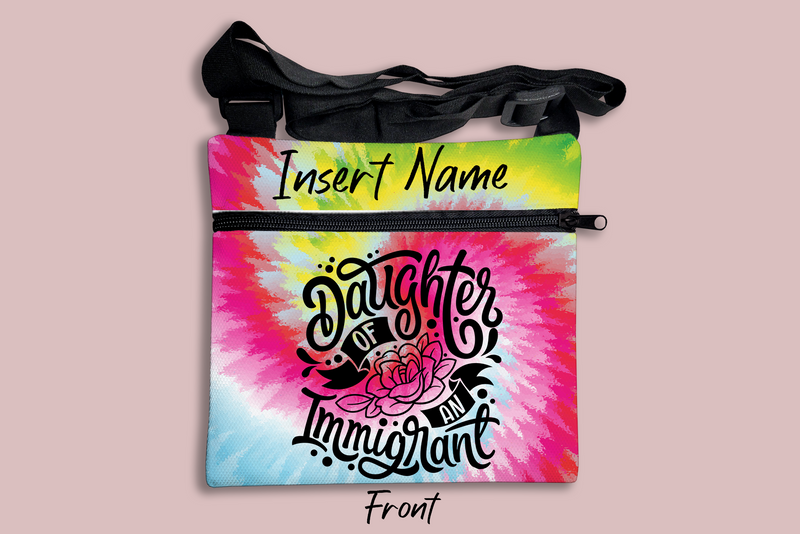 Daughter of an Immigrant Cross Body Bag + FREE Bookmark