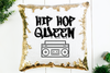 Hip Hop Queen Sequin Pillow