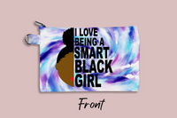 Smart Black Girl Personalized Cosmetic Bag