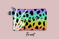 Tie-Dye Skeleton Personalized Cosmetic Bag