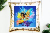 TLC Sequin Pillow